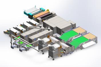 Ligne de production HJ - Imitation de coton en soie